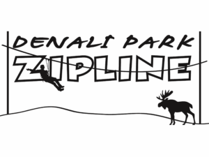 Logo for Denali Park Zipline